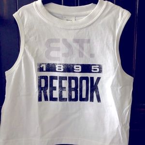 Reebok Cropped Workout Muscle Tank